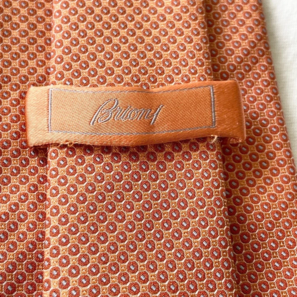 New! BRIONI Silk Tie ITALY